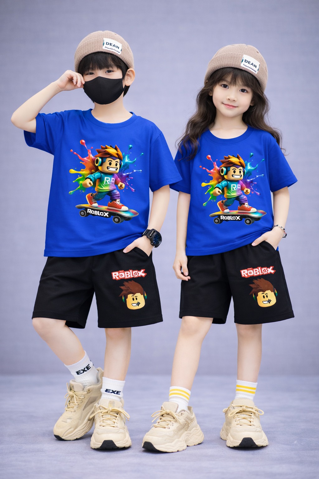 Drop Shoulder Baby TShirt and Pant Set