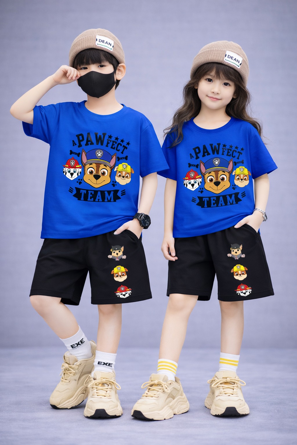 Drop Shoulder Baby TShirt and Pant Set