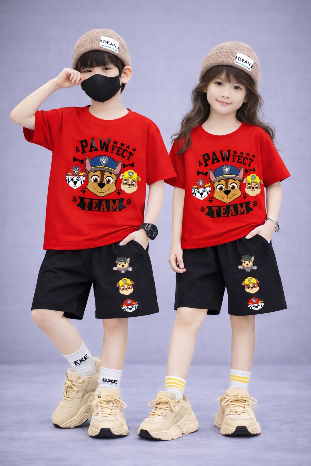 Drop Shoulder Baby TShirt and Pant Set