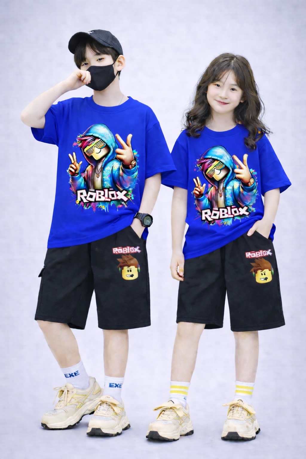 Copy of Drop Shoulder Baby TShirt and Pant Set