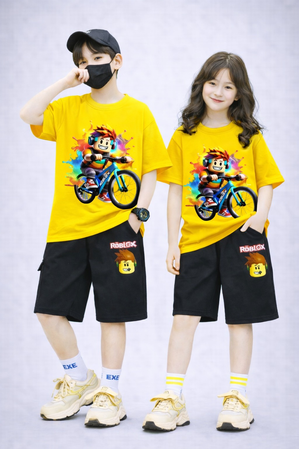 Drop Shoulder Baby TShirt and Pant Set