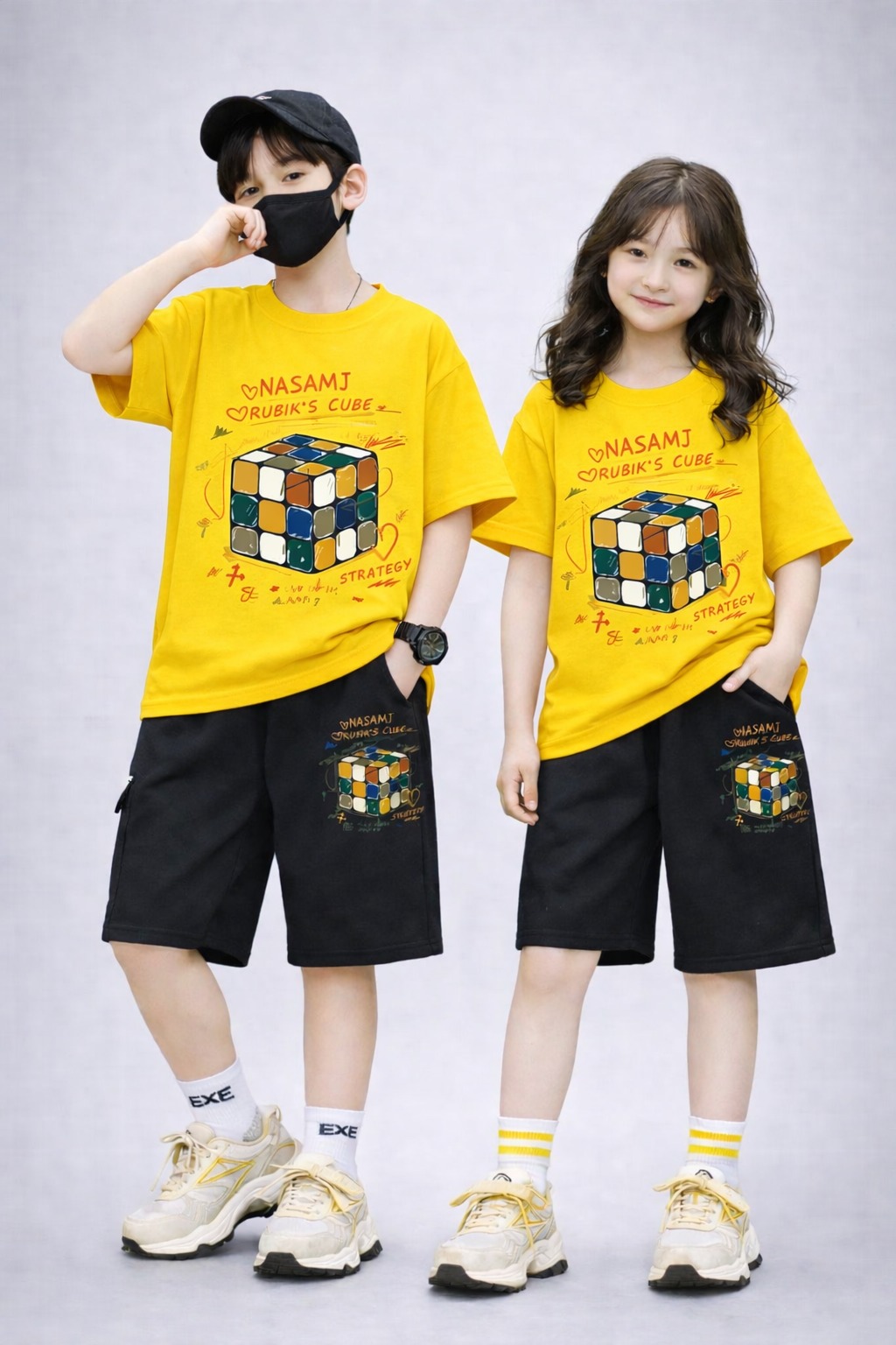 Copy of Drop Shoulder Baby TShirt and Pant Set