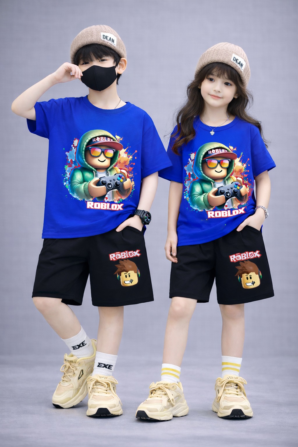 Drop Shoulder Baby TShirt and Pant Set