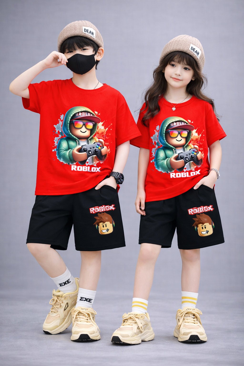 Drop Shoulder Baby TShirt and Pant Set