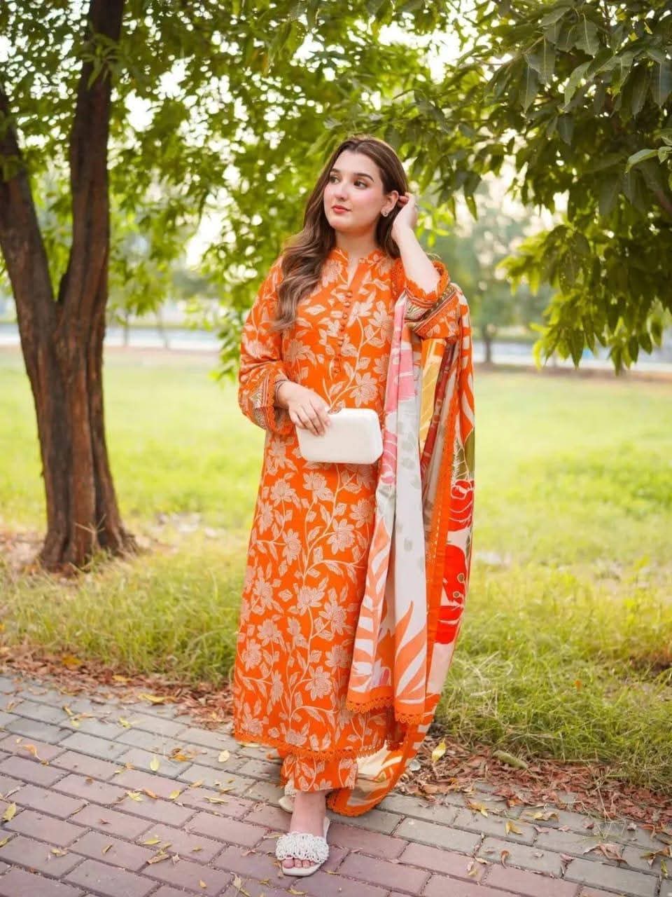 Digital Print Three Piece