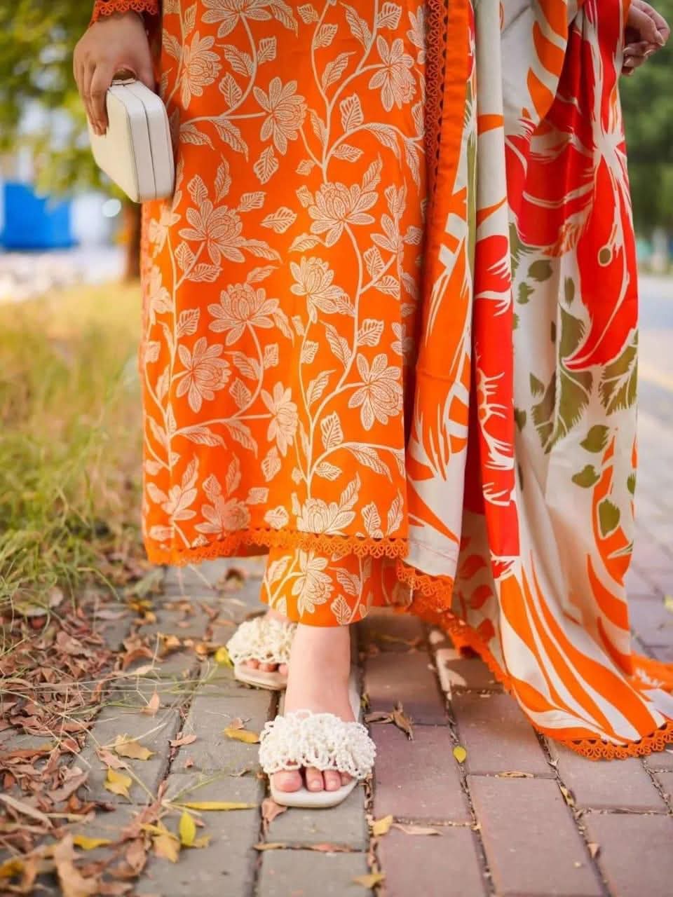 Digital Print Three Piece