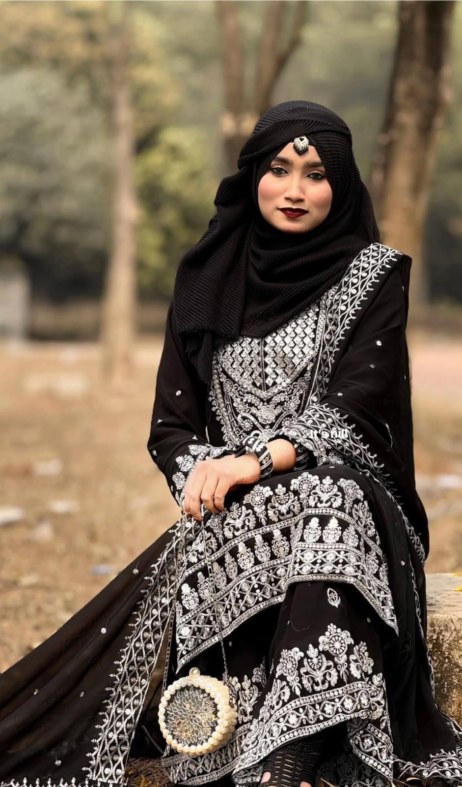 Soft Jorjet With sequence embroidery Three Piece