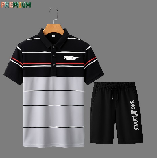 Polo Shirt and Half Pant Combo